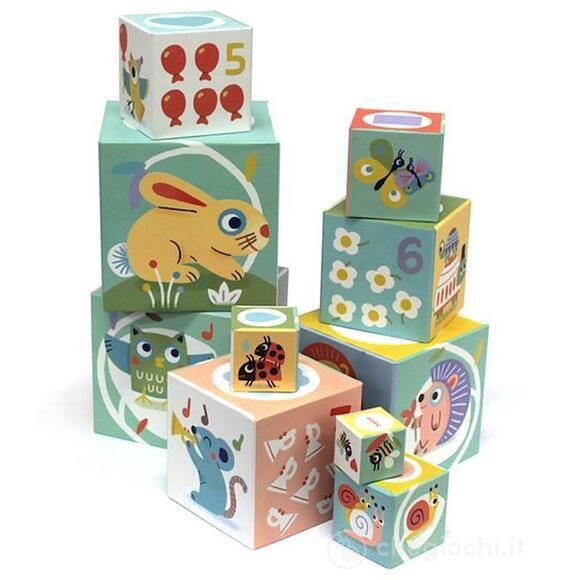 BabyBloki blocchi attività - Primi anni - Baby white (DJ06103)