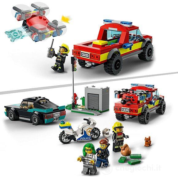 Soccorso antincendio e inseguimento della polizia - Lego City (60319)