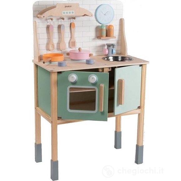 Cucina Di Legno Con Accessori (80103)