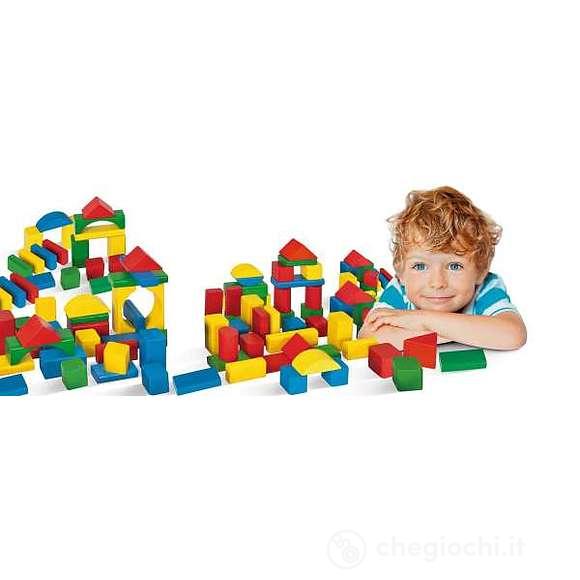Cubi Costruzione Legno Colorati (100010171)