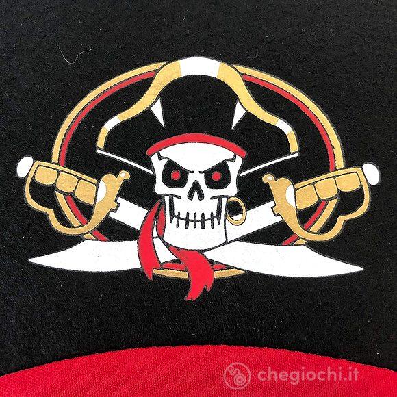 Cappello pirata Capitano Cross (18104LT)