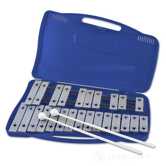 Metallofono Cromatico a 25 Note - Glockenspiel Metallophone (55 2530)