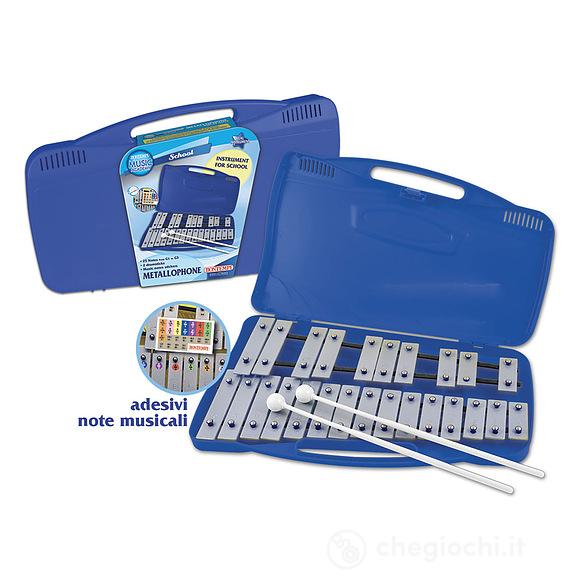 Metallofono Cromatico a 25 Note - Glockenspiel Metallophone (55 2530)