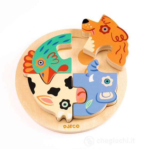 Puzzle In Legno con Incastri– Rondo Dog (DJ01105)