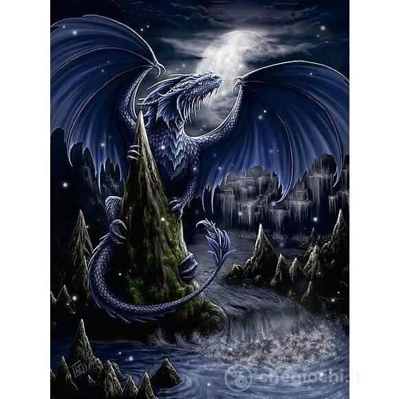 L'oscuro drago blu - Puzzle 1500 pezzi (17105)