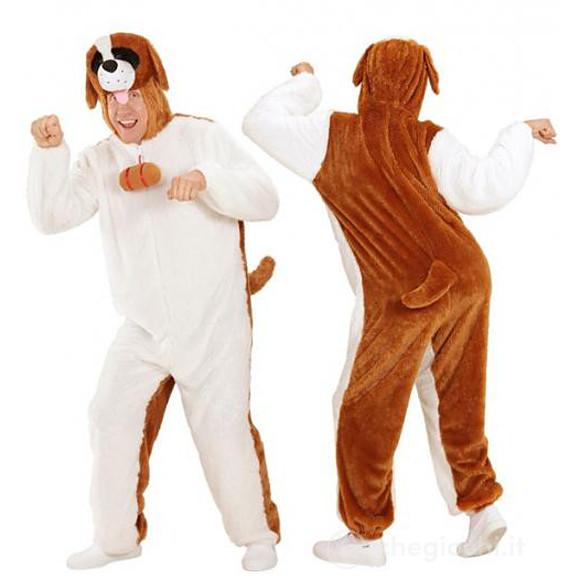 Costume Adulto cane Sanbernardo peluche L