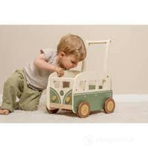 Carrellino primi passi Campervan Vintage (LD7105)