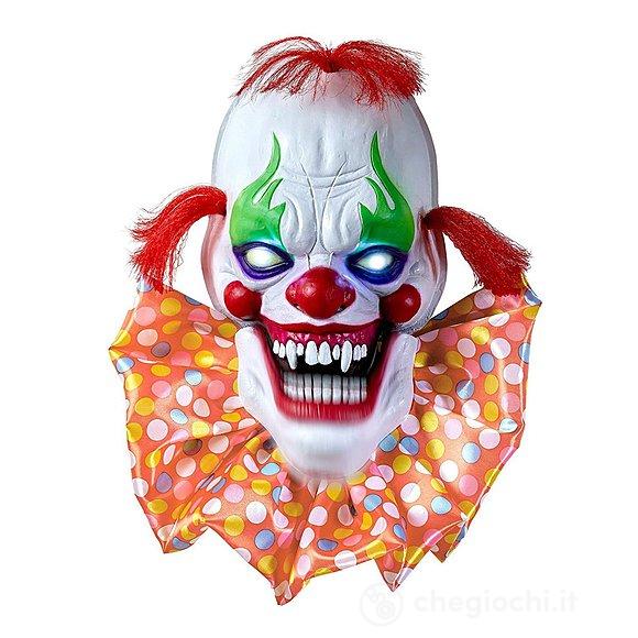 Clown spaventoso halloween decorazione luminosa e sonora