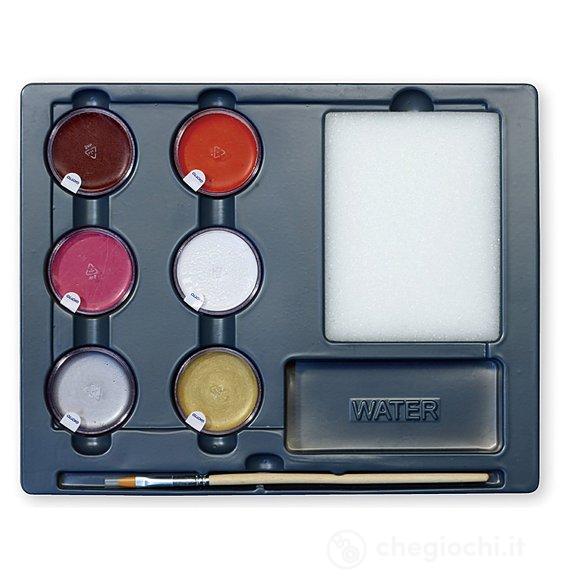 6 ombretti make up cosmetici colori glamour