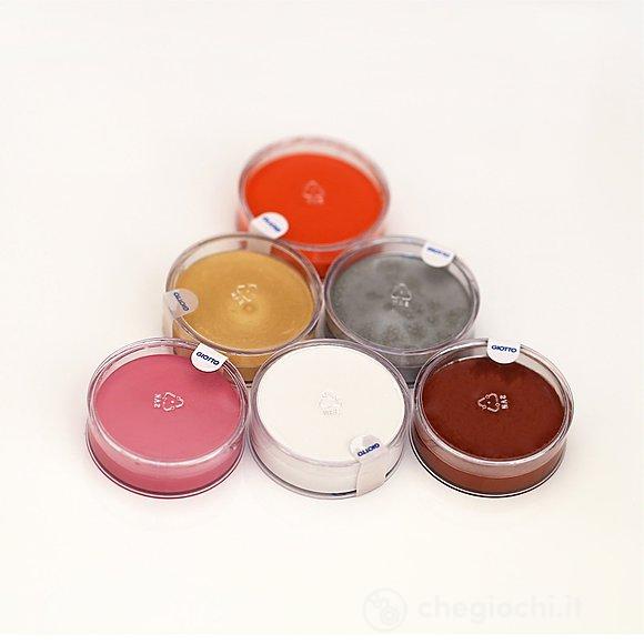 6 ombretti make up cosmetici colori glamour