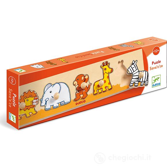 Sava'n'co (DJ01111) Puzzle in legno