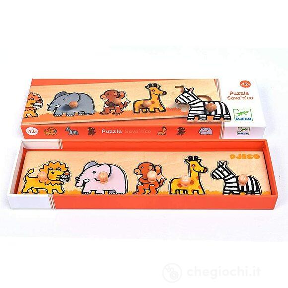 Sava'n'co (DJ01111) Puzzle in legno