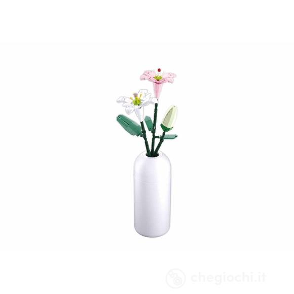 Costruzioni Fiore Giglio Con Vaso (000107)