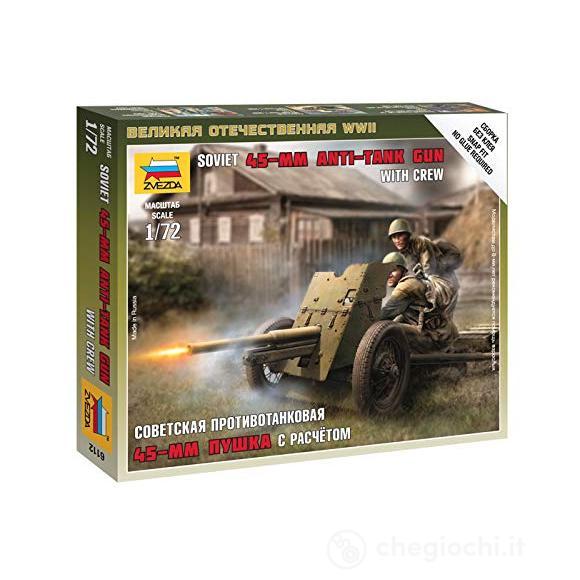 Soviet Gun 45 Mm