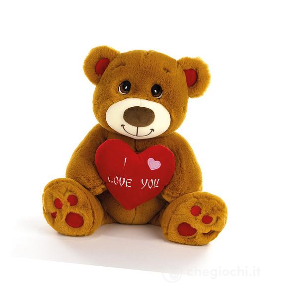 Orso Miele 60 Cm Seduto I Love You