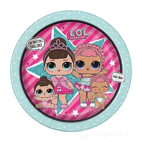 L.O.L. Surprise: 8 Piatti 18 Cm