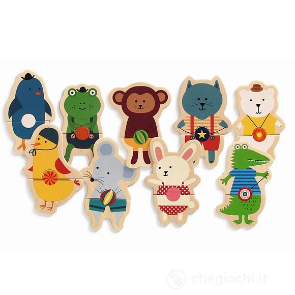 Belty Animali magnetici in legno (DJ03114)