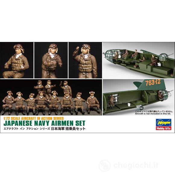 1/72 Japanese Navy Airmen Set Ha35116 (HASX72-16)