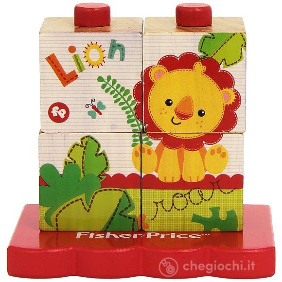 Puzzle A Cubi Impilabili