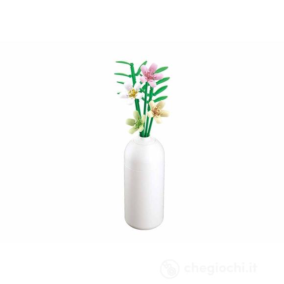 Costruzioni Fiore Fresia Con Vaso (000113)