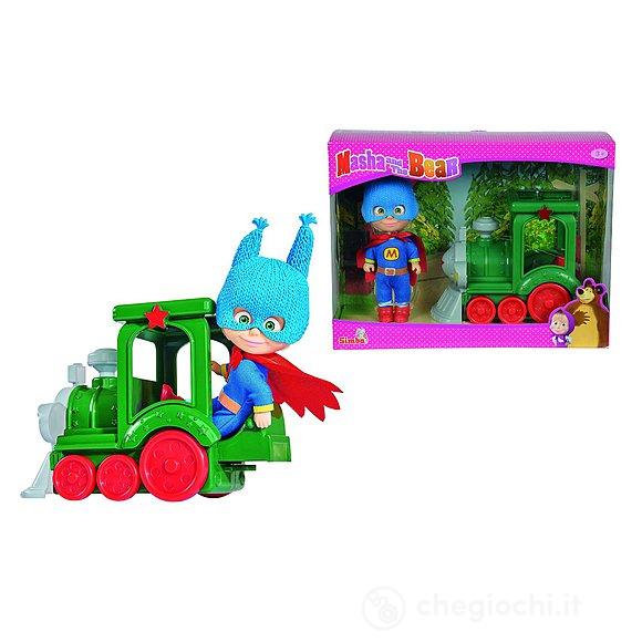 Masha supereroina con treno (109302119)