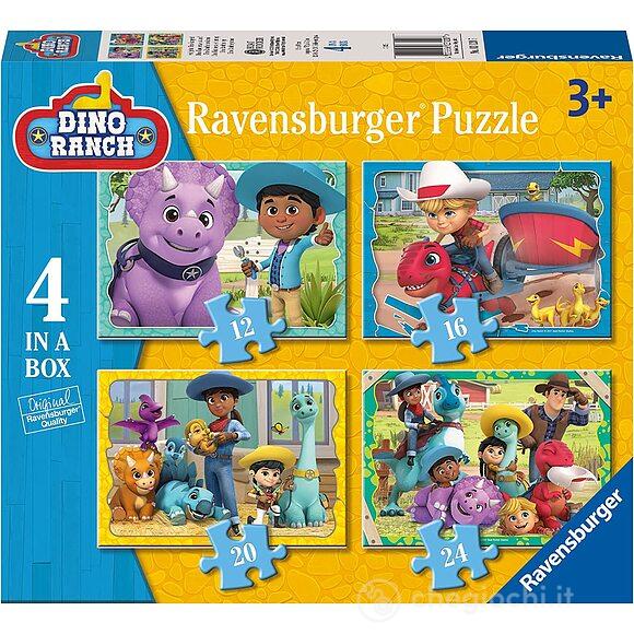 Dino Ranch Puzzle 4 in a box (3120)