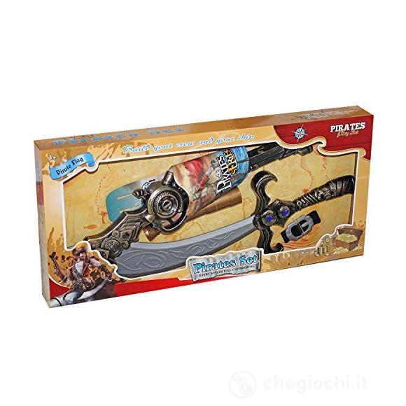 Set Pirati Sciabola Cannochiale E Pistola (441214)