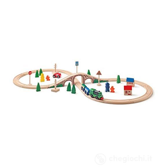 Set Trenino Con Locomotiva A Batteria
