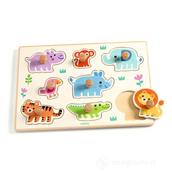 Hippo'n'co – Puzzle In Legno Forme A Incastro (DJ01123)
