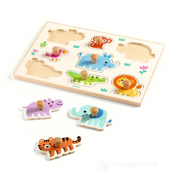 Hippo'n'co – Puzzle In Legno Forme A Incastro (DJ01123)