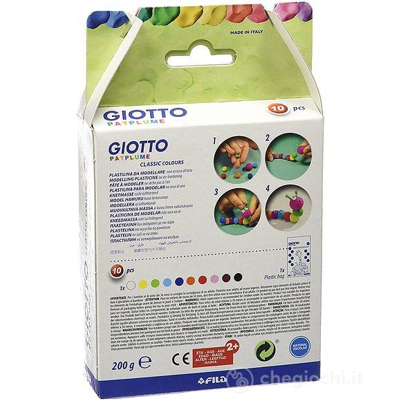Giotto Patplume 10X20G Panetti Colori Classici