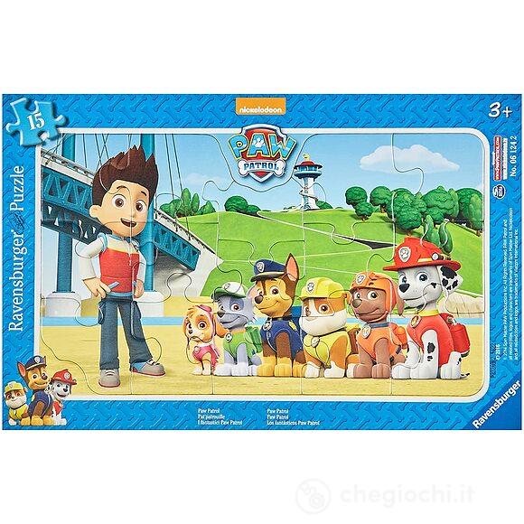 Paw Patrol - Puzzle Incorniciati 15 pezzi (06124)