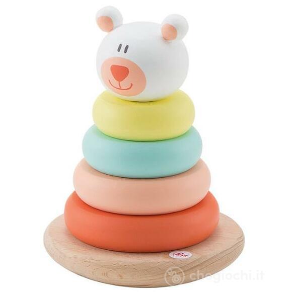 Impilabile tattile magnetico Orso (6 pz)  (83124)