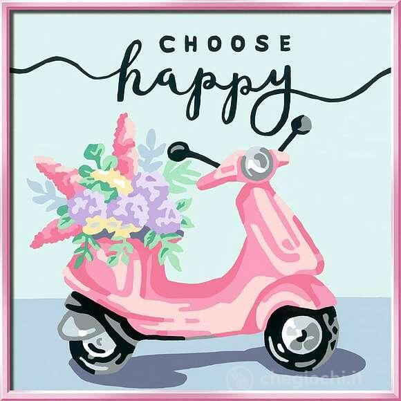 CreArt Serie Trend quadrati - Choose happy (20125)
