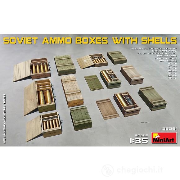 Scatole munizioni sovietiche 1/35 (MA35261)