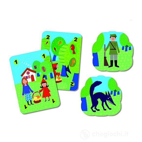 Méchanlou Cappuccetto Rosso Gioco di carte (DJ05126)