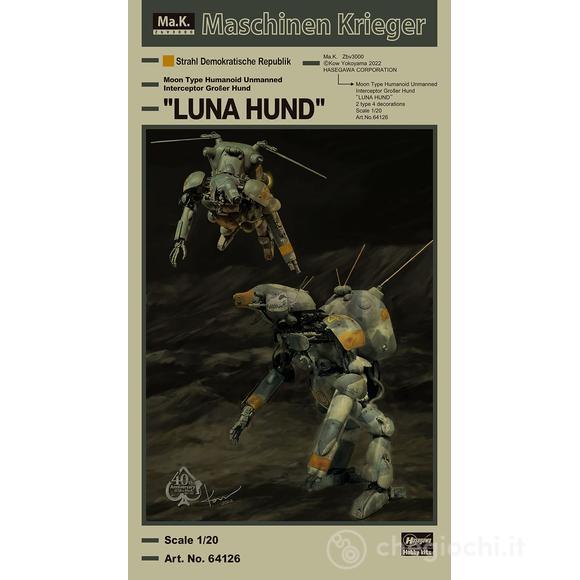 1/20 Moon Type Humanoid Interceptor Luna Hund (HA64126)