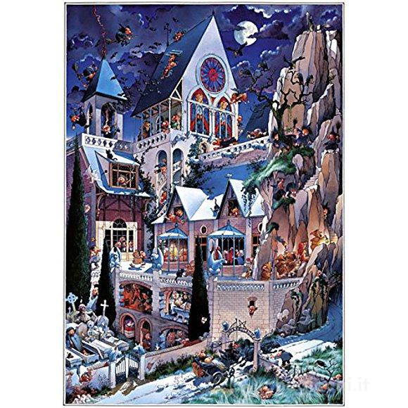Puzzle 2000 Pezzi Triangolare - Castello degli Orrori