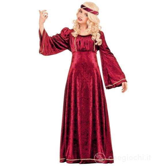 Giulietta (Vestito, Copricapo Con Velo) (140 Cm / 8-10 Years)