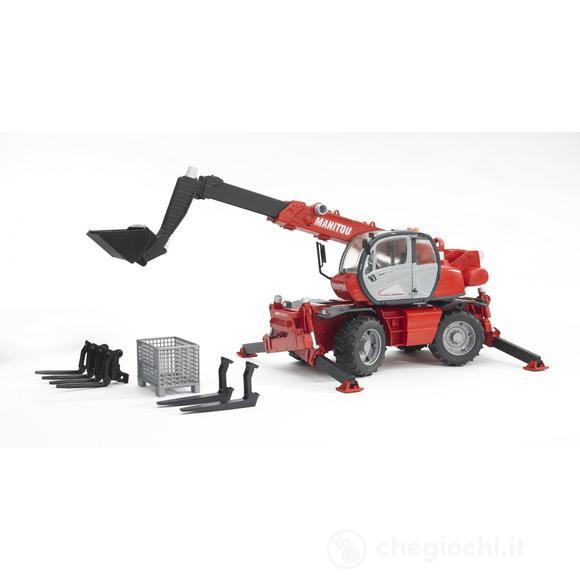 Manitou MRT 2150 con braccio meccanico e accessori (02129)