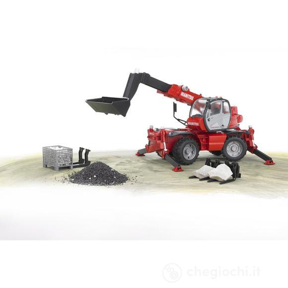 Manitou MRT 2150 con braccio meccanico e accessori (02129)