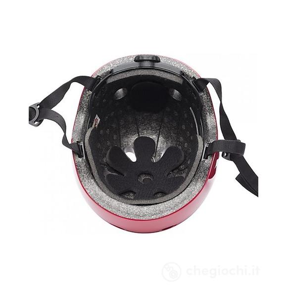Casco Bici Rosso - regolabile 47-53 cm
