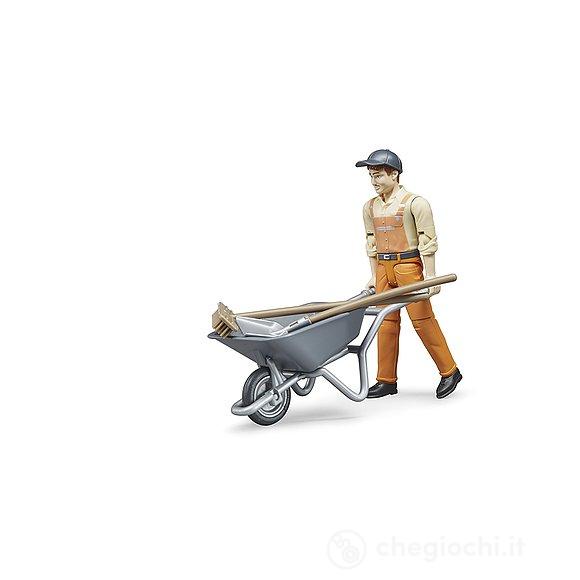Operatore Ecologico Con Cariola e Accessori (62130)