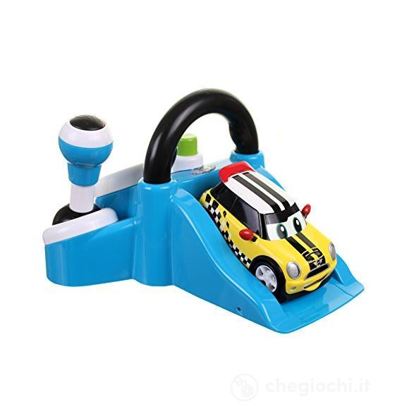GO MINI STUNT LAUNCHER BLU (1 veicolo incluso)