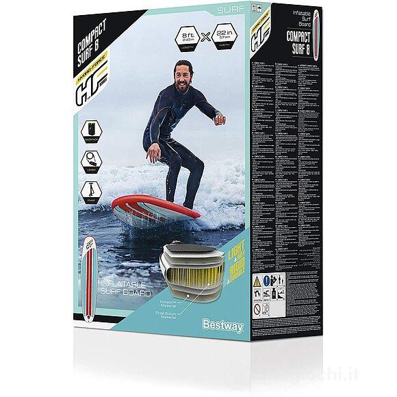 Tavola da Surf Gonfiabile 243 x 57 x 7 cm Max 90 kg (65336)