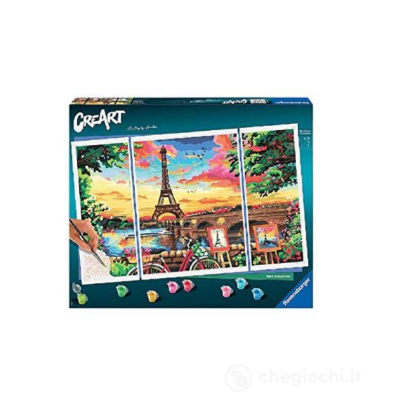 CreArt Serie Premium Trittico - Paris Reflections (20134)