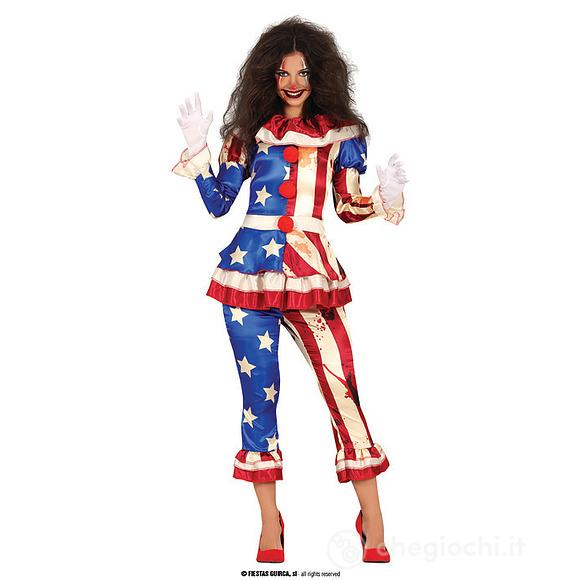 Costume Clown Patriota Adulto Xl 44-46 (84134)