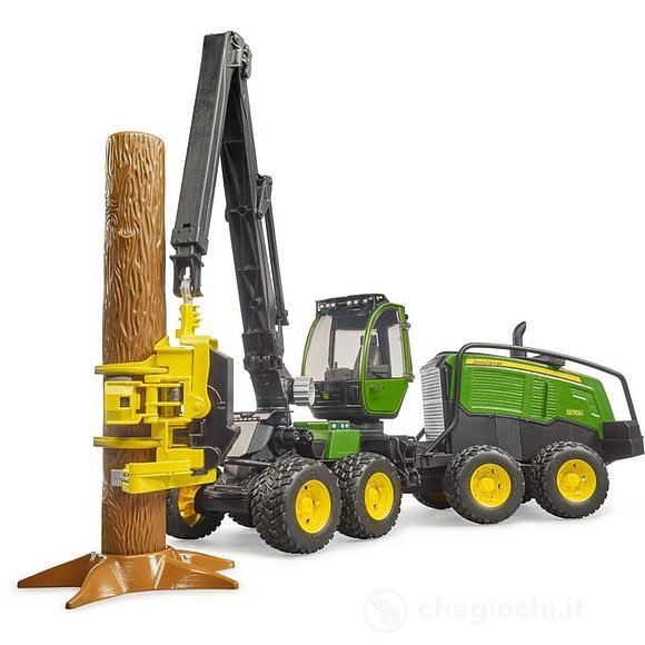 Taglia tronchi John Deere 1270G con 1 tronco (02135)