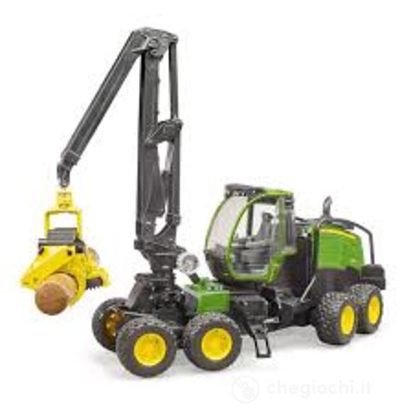 Taglia tronchi John Deere 1270G con 1 tronco (02135)