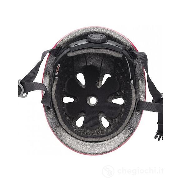 Casco Bici Rosa - regolabile 44 a 47 cm